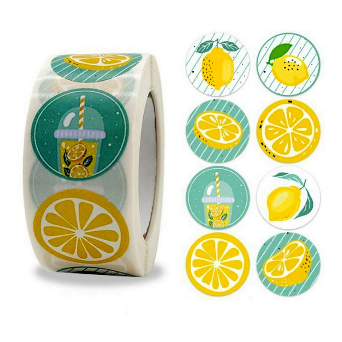 Наклейка лимонный