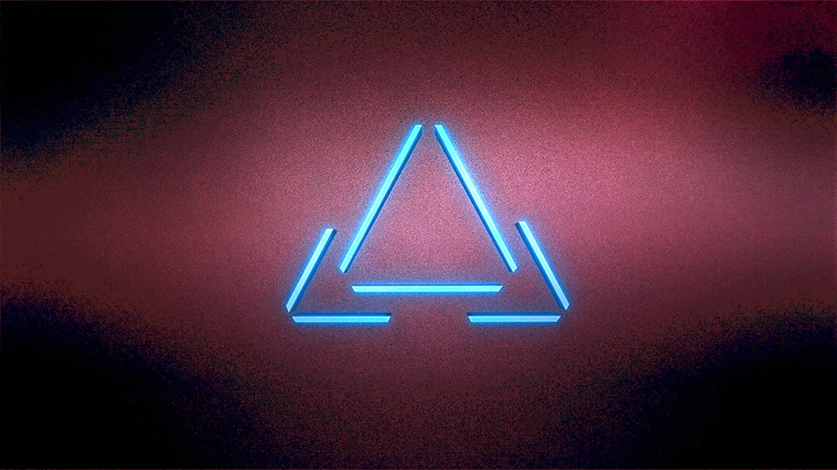 Неоновый треугольник