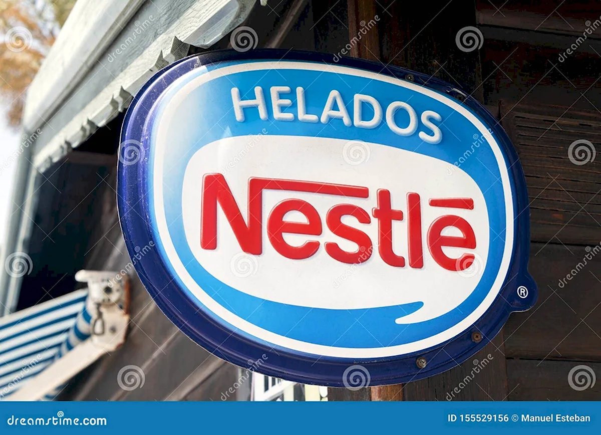 Nestle мороженое логотип
