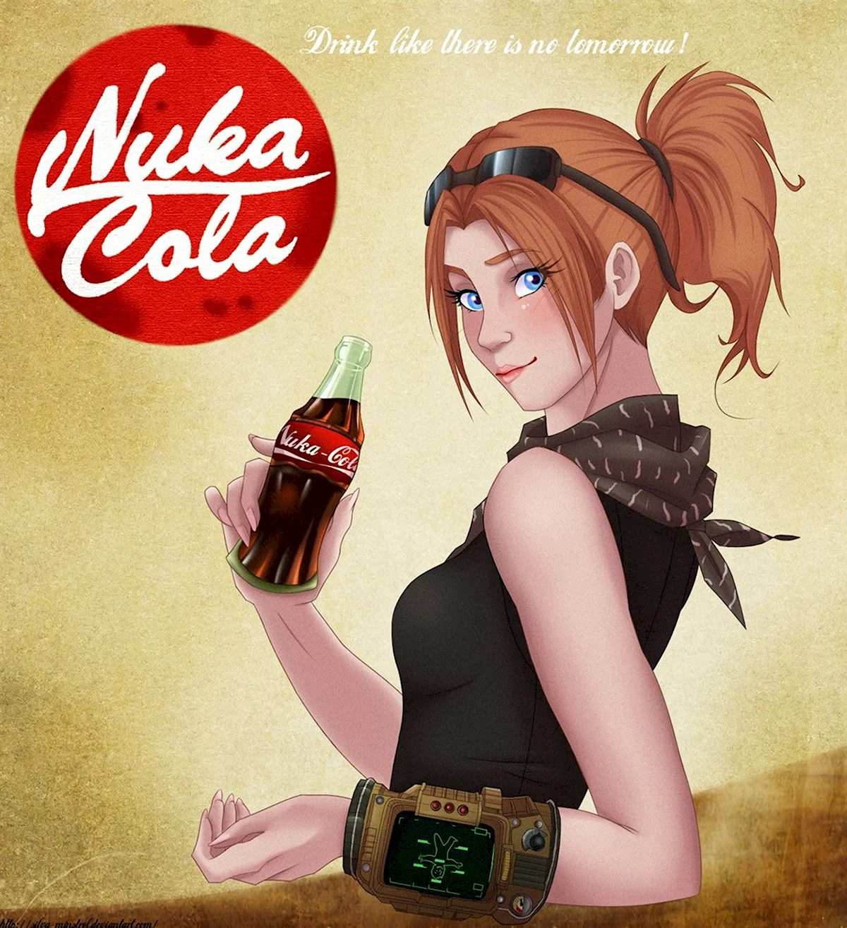 Nuka Cola Fallout Постер