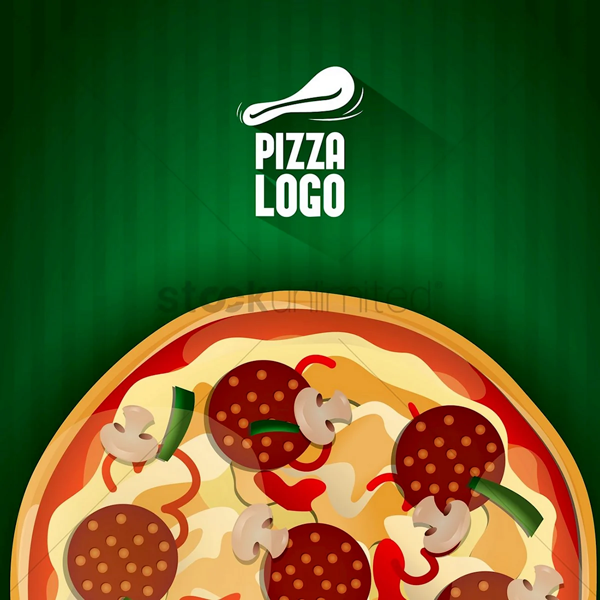Объединение пицца лого