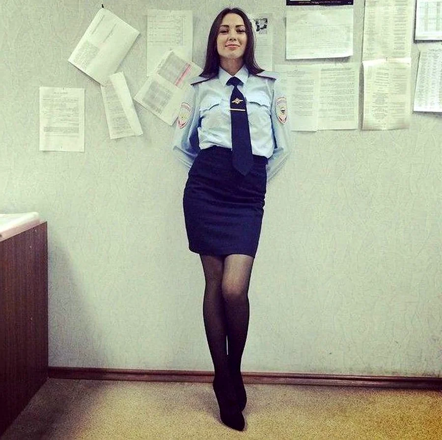 Ольга зейгер в форме полиции