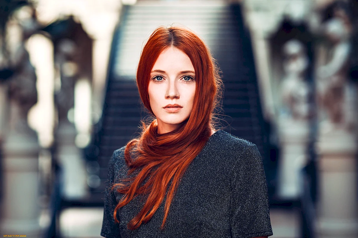 Оливия Винтер модель рыжая