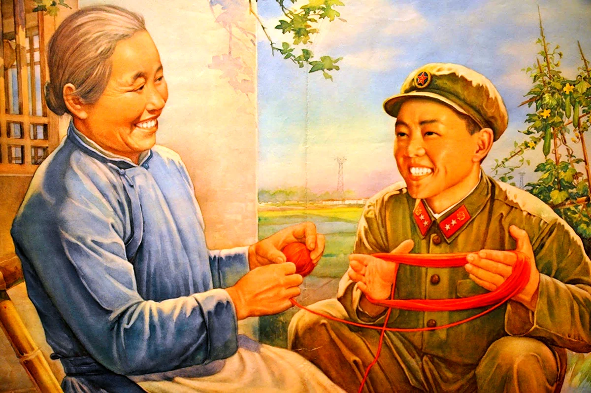 Переделанные китайские плакаты