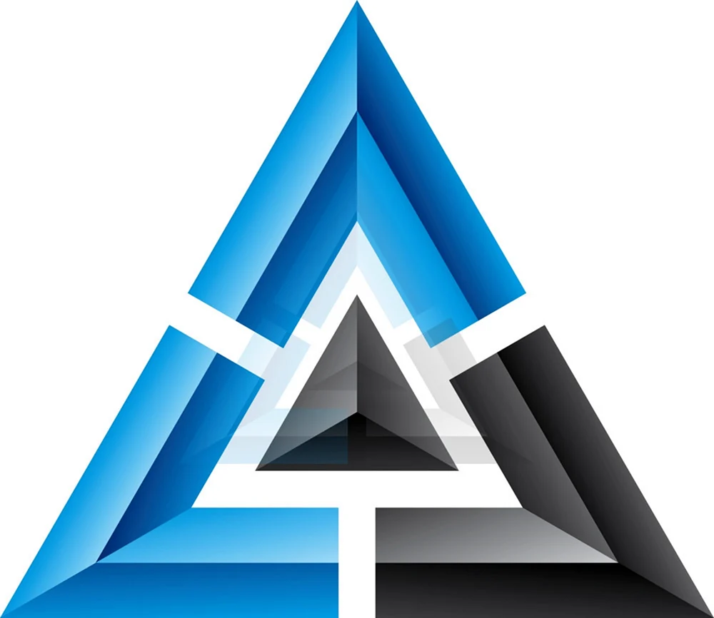 Пирамида с логотипом