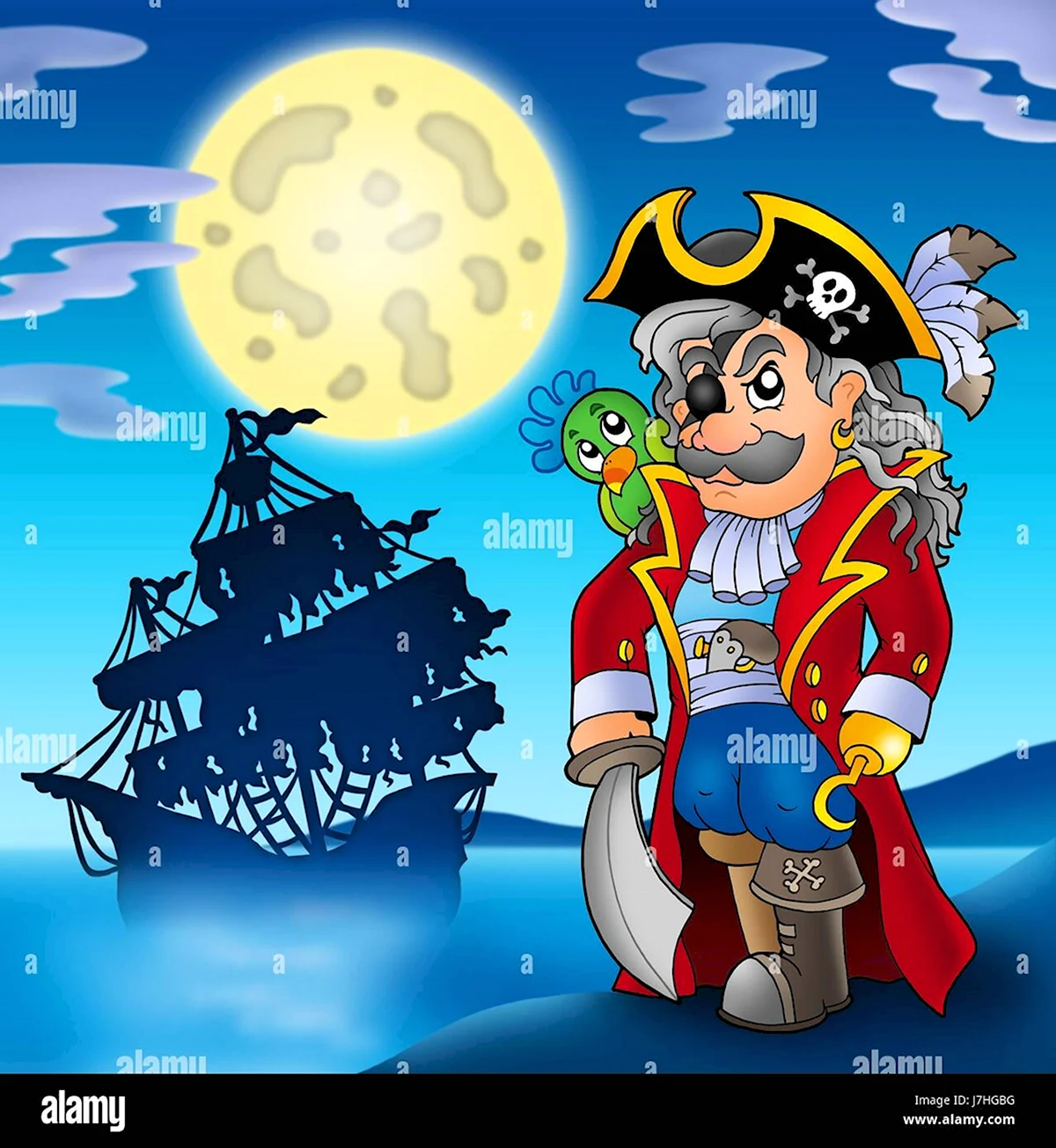 Плакат на тему пираты