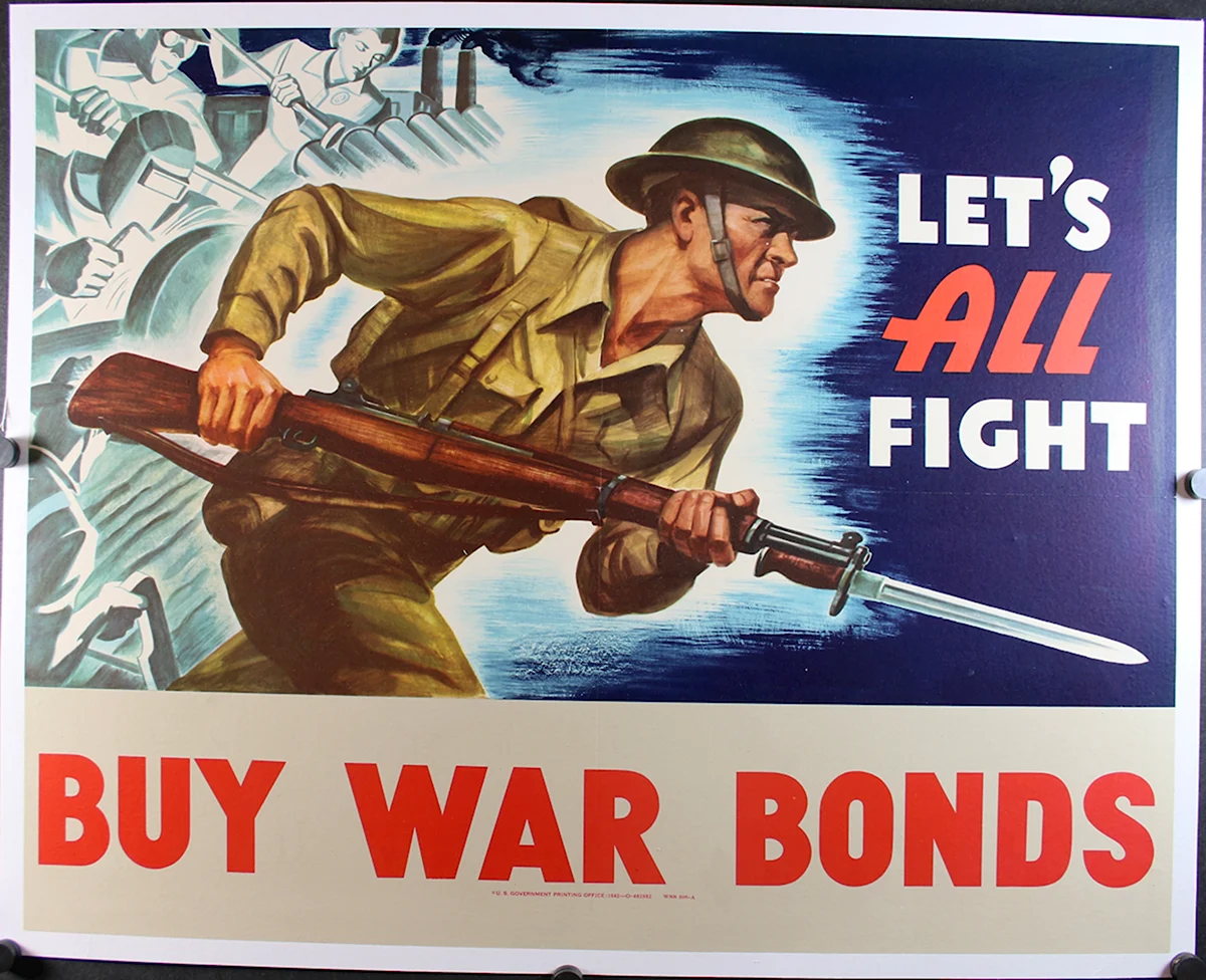 Плакаты 2 й мировой войны
