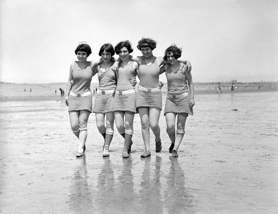 Пляжная мода 1920х годов