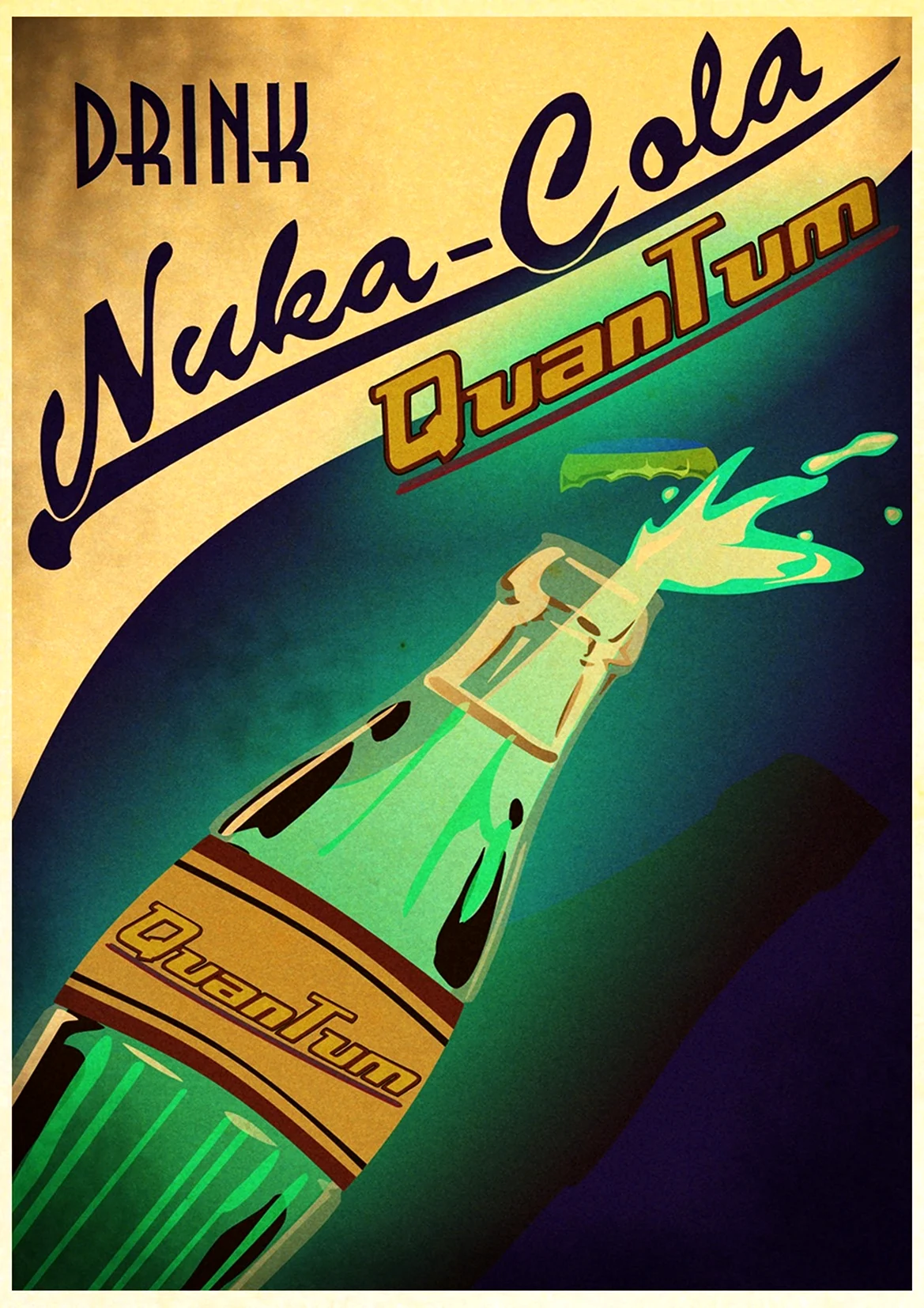 Постер Fallout 4 - Nuka Cola