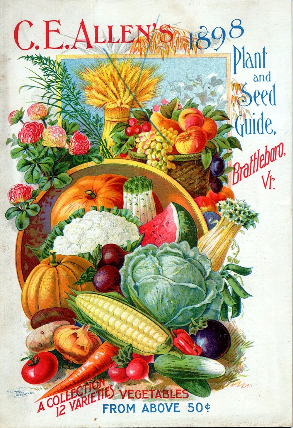 Рекламный плакат овощей и фруктов
