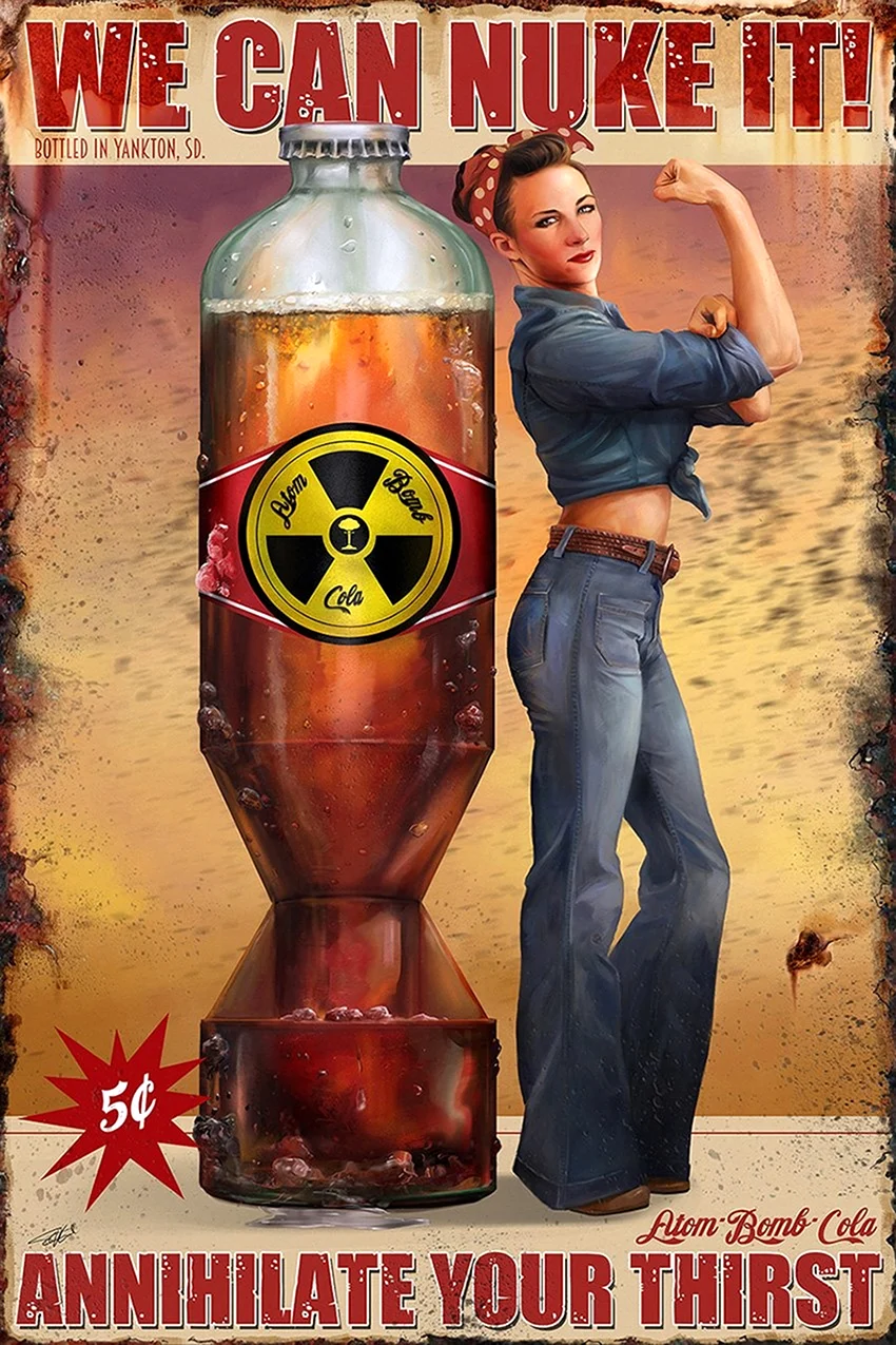 Ретро постеры Fallout