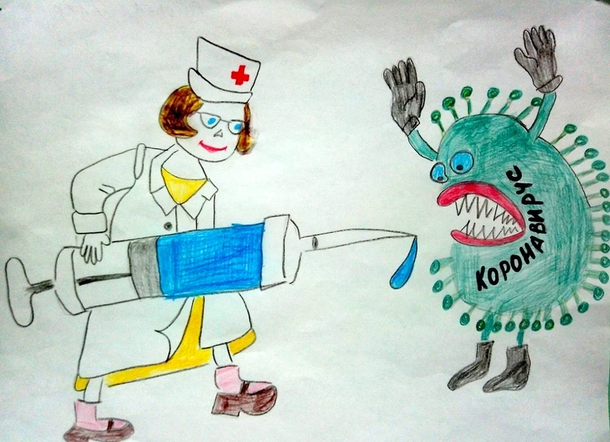 Рисунки на медицинскую тему для детей