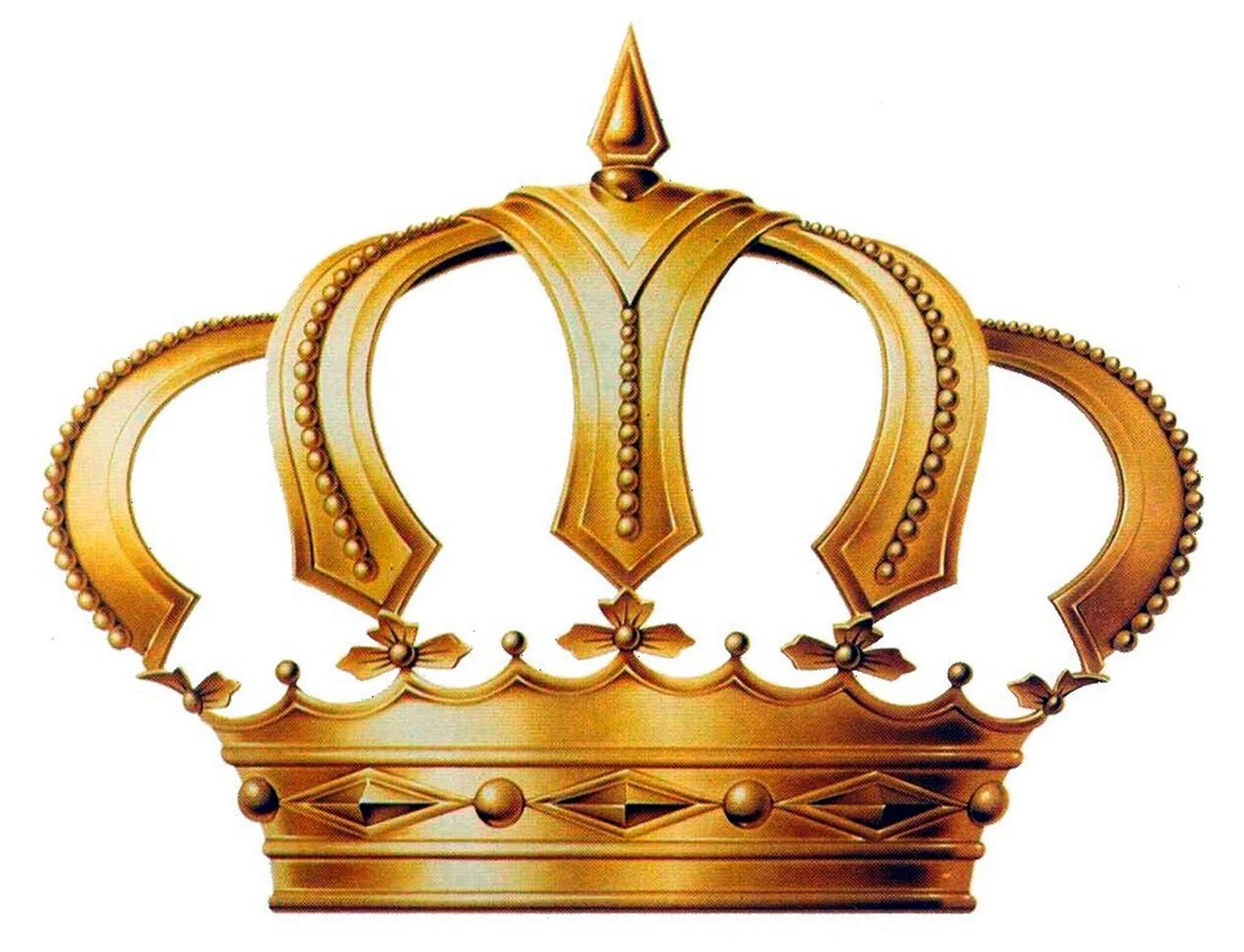 Щит с короной королевы