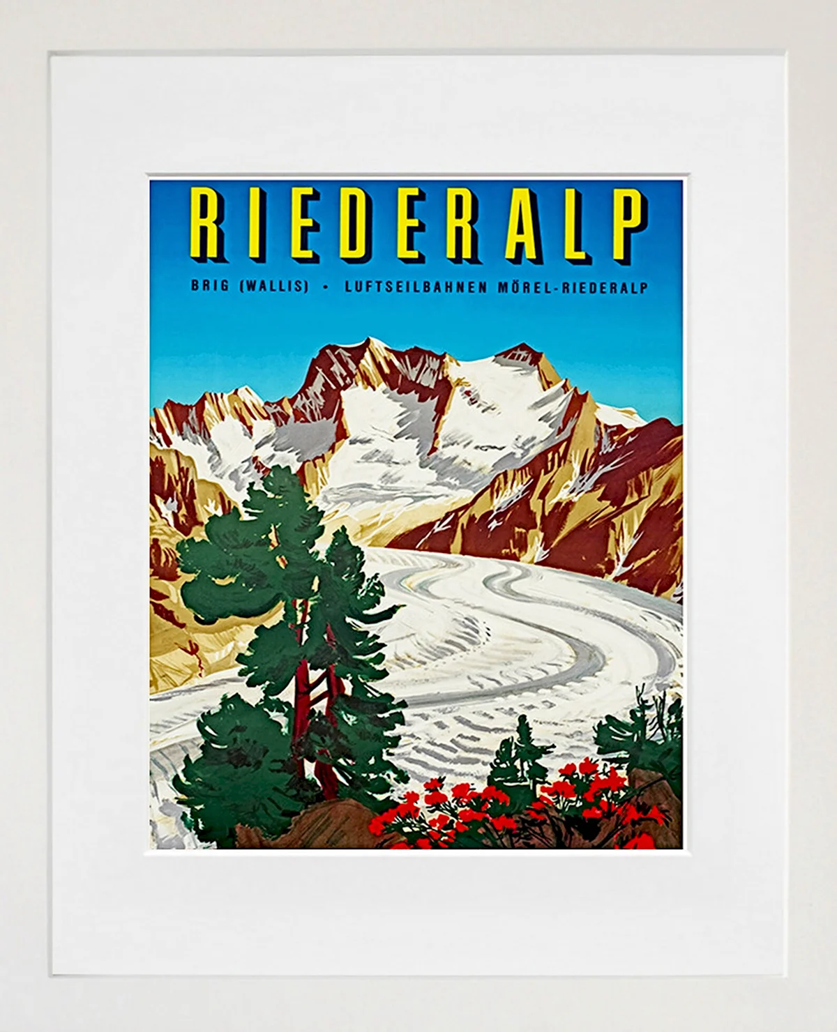 Швейцария плакат