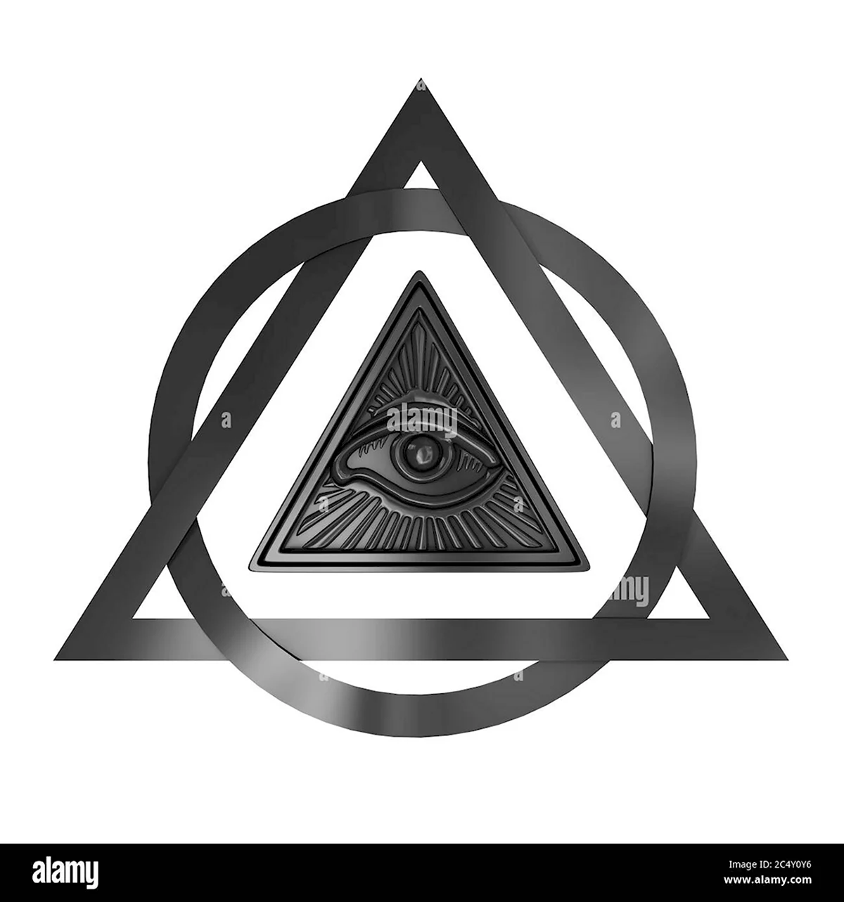 Символ масонов пирамида и глаз