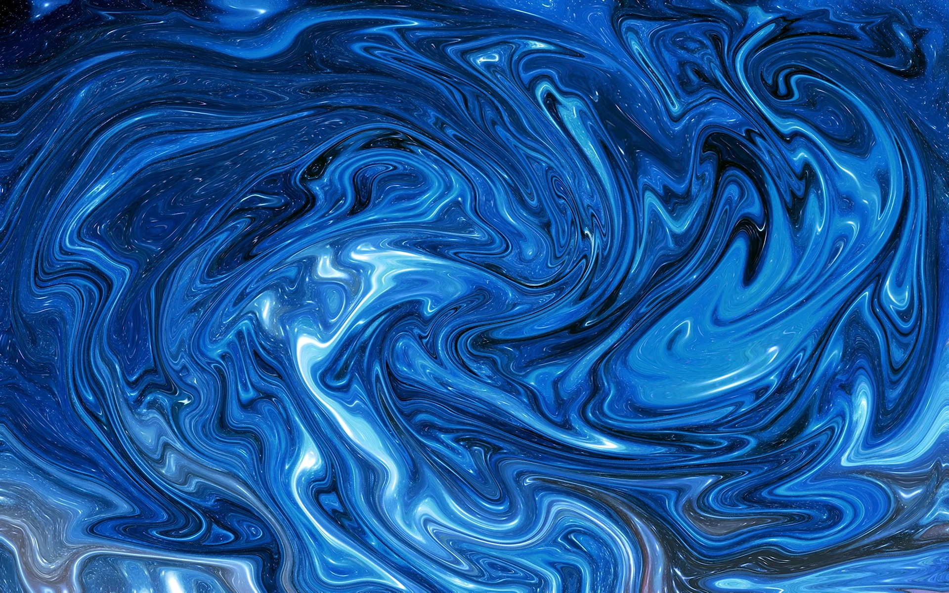 Синяя абстракция
