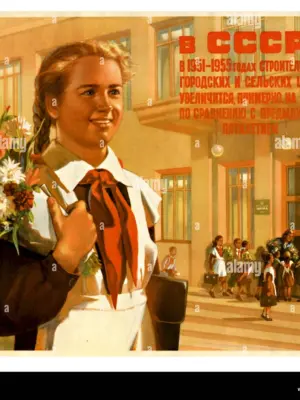 Советские школьные плакаты