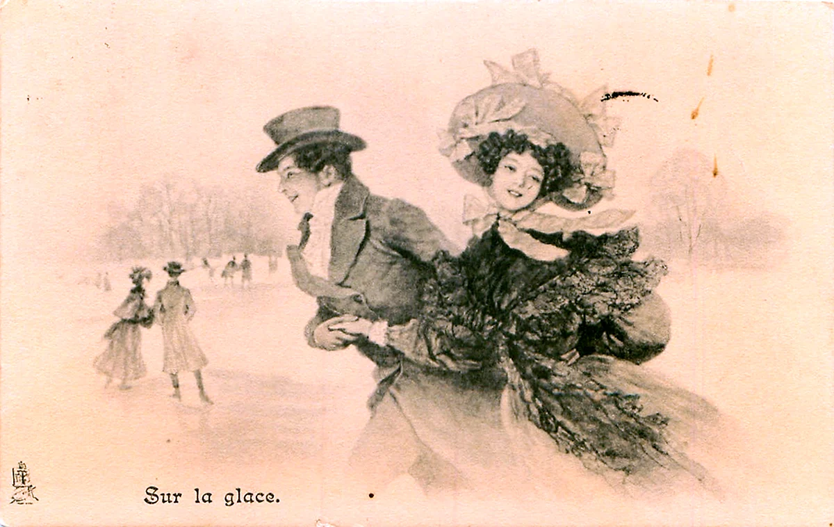 Старые французские открытки