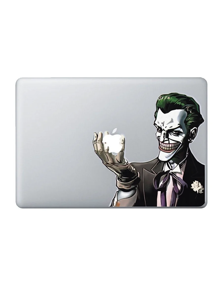 Стикеры наклейки для ноутбука Джокер