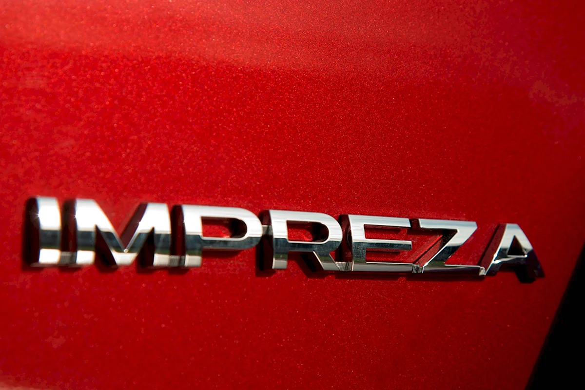 Subaru Impreza 2.0 GX шильдик