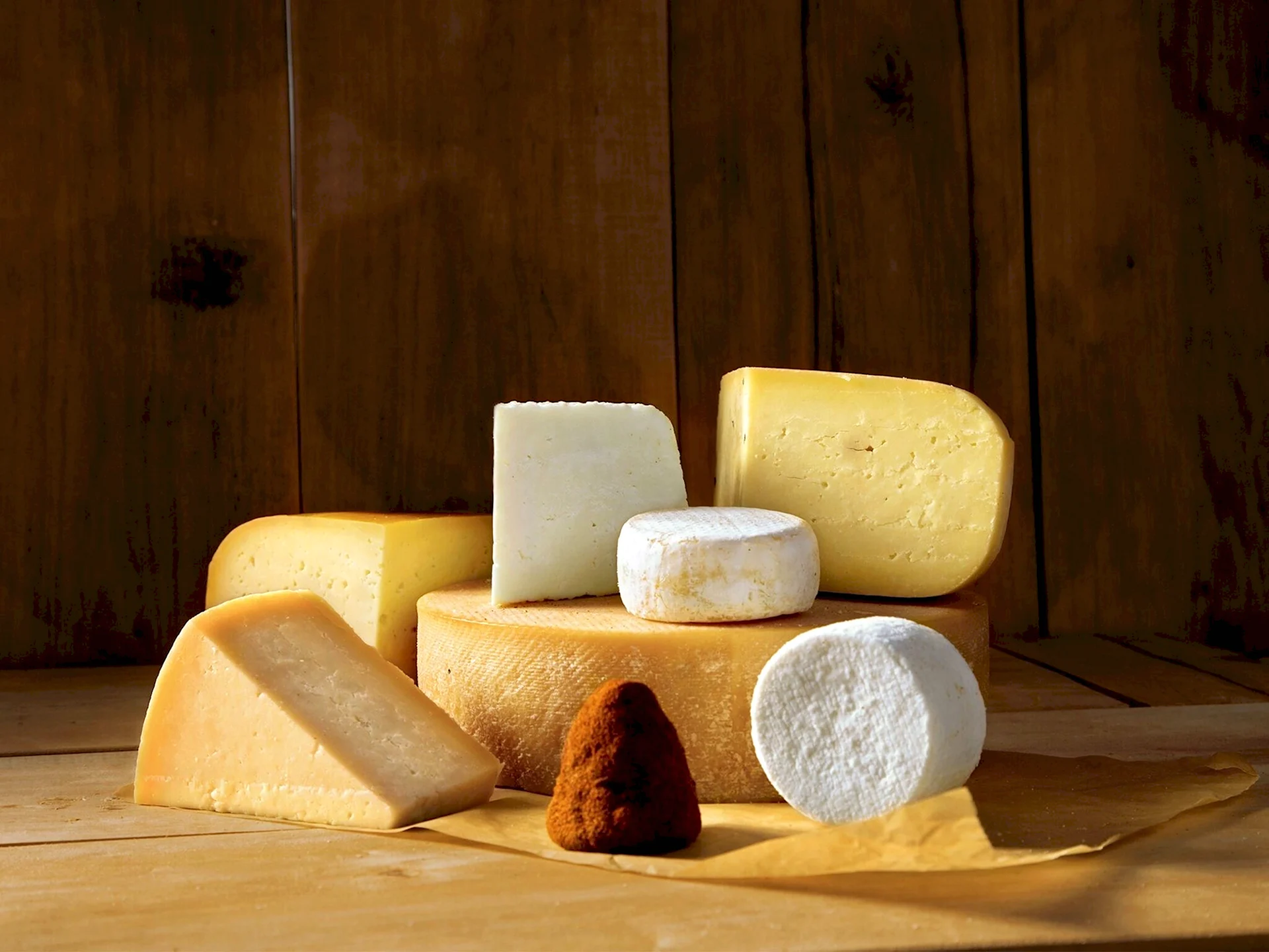 Сыр красиво