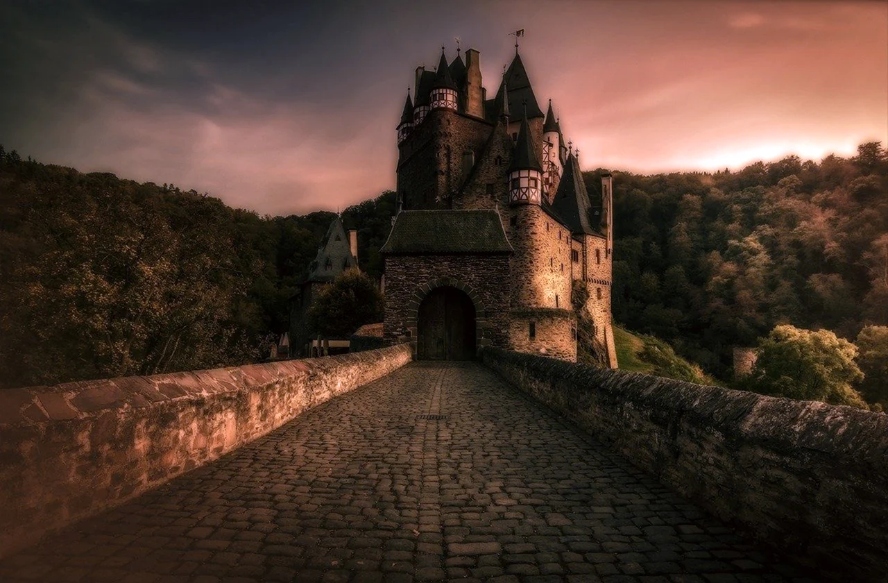 Темное средневековье замок