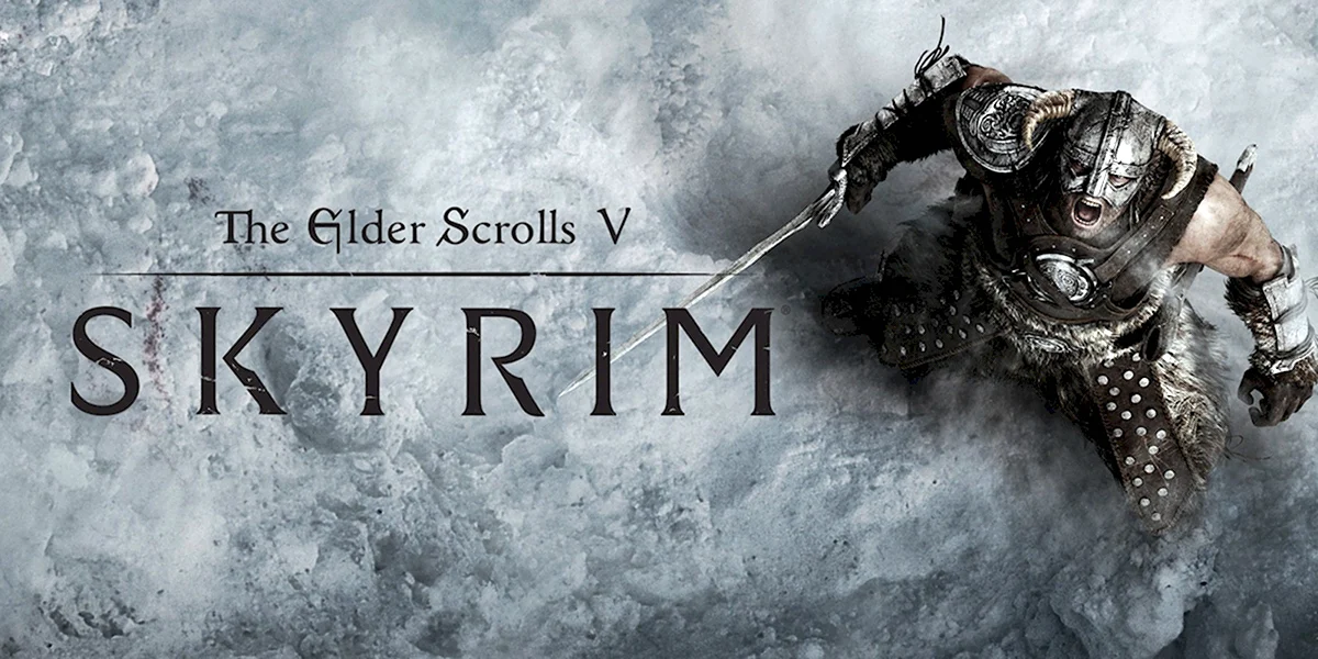 The Elder Scrolls v Skyrim Постер