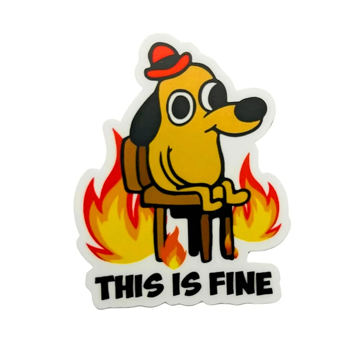 This is Fine стикер