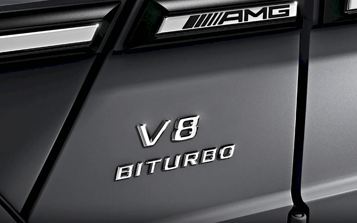 V8 Biturbo Мерседес шильдик