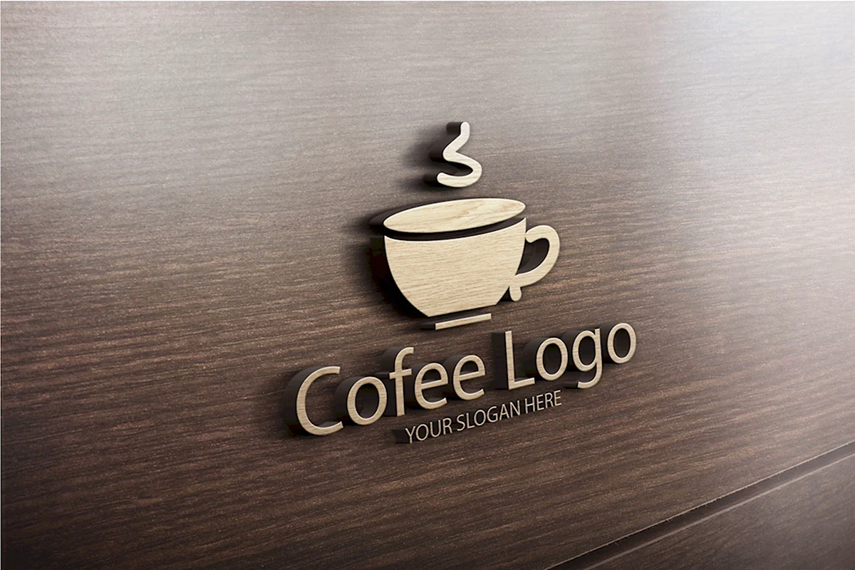 Винтажное лого кофейни