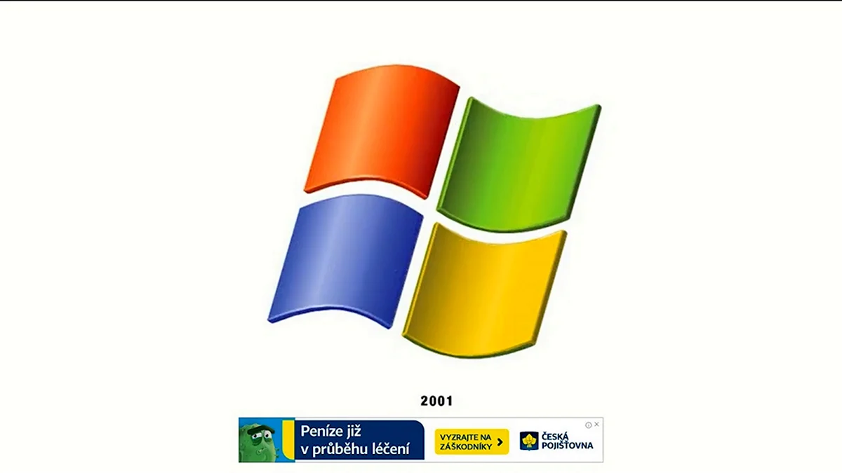 Windows XP logo PNG без фона