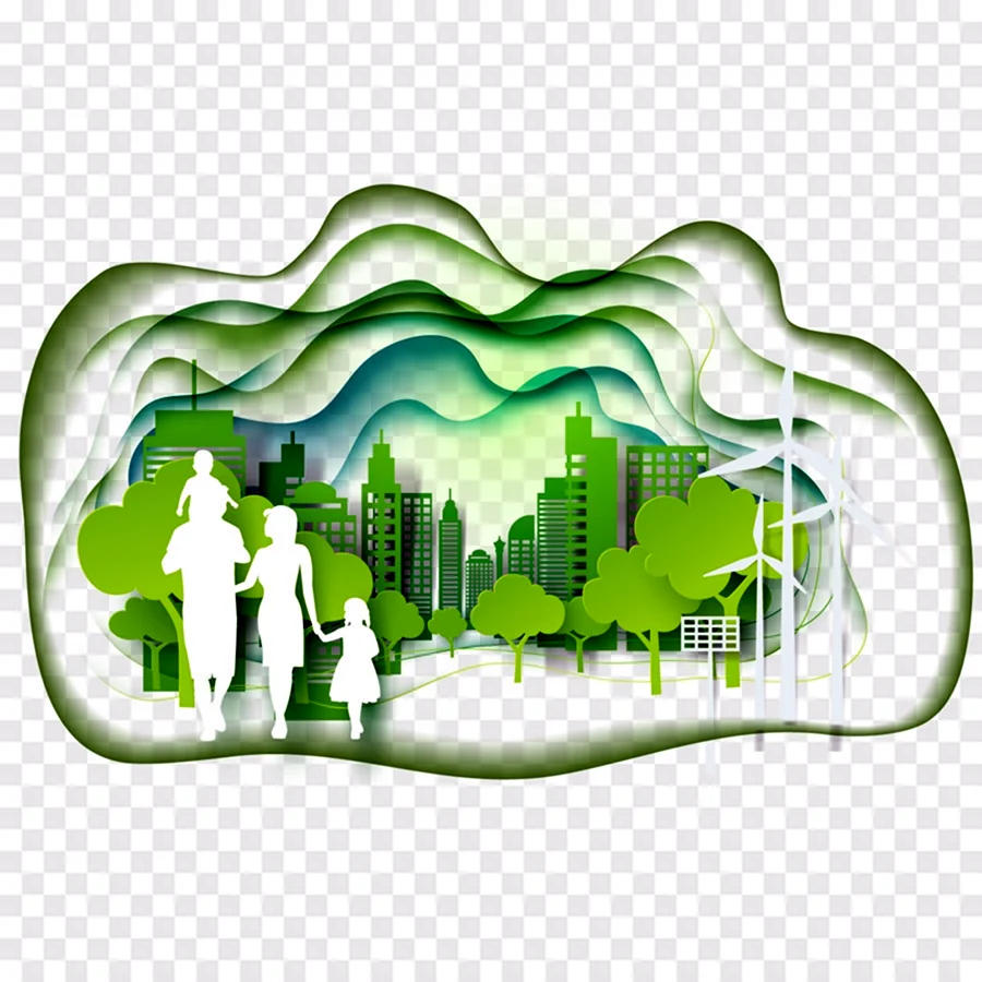 Зеленый город экология