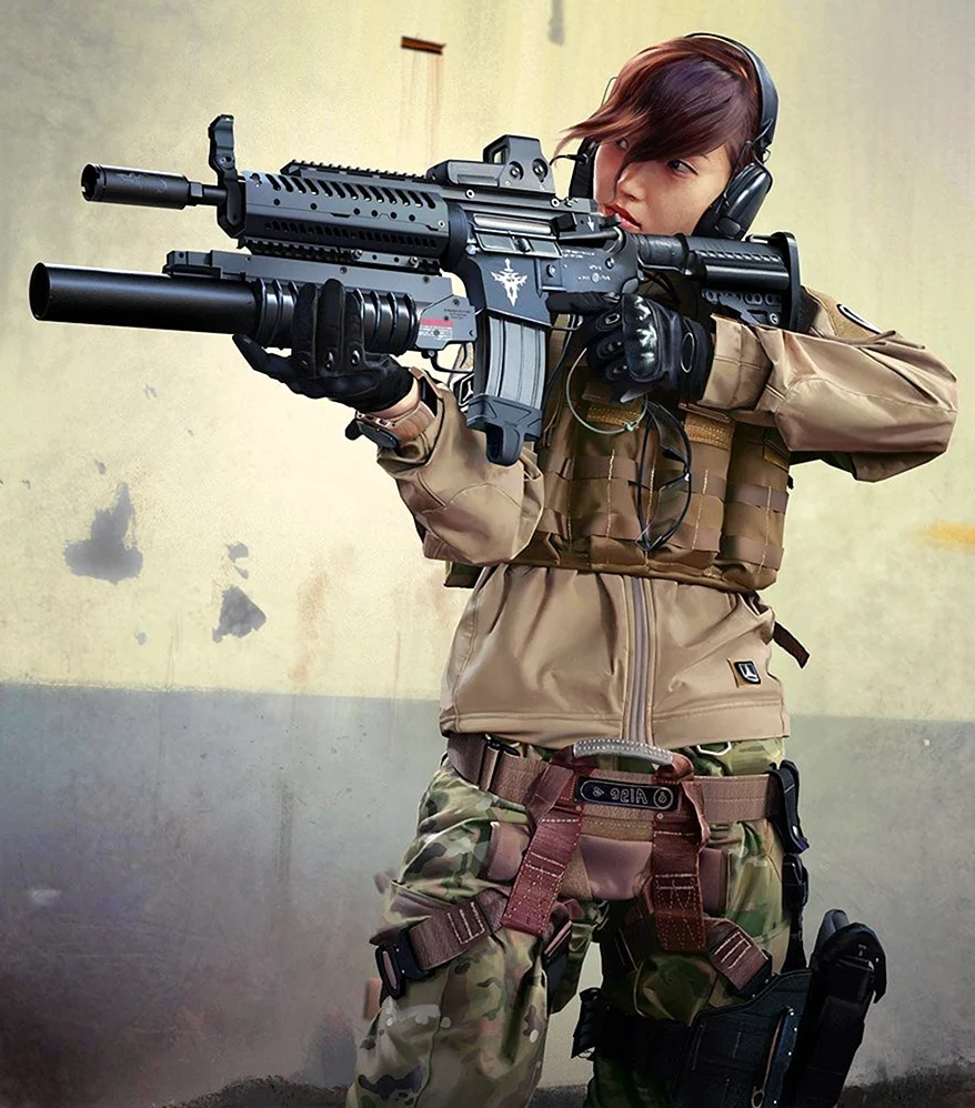 Женщина с винтовкой